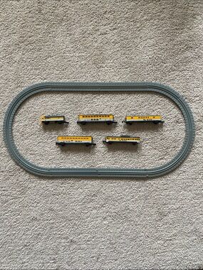 1989 Vintage Micro Machines Rio Grande Train Set and Track